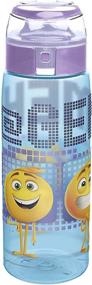 img 4 attached to 🤩 Zak Designs Emoji Movie Emoticons Reusable Water Bottle Wide Mouth Loop BPA-Free 25 Ounce - Enhanced for SEO!