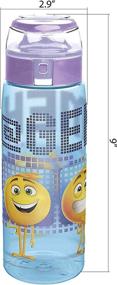 img 2 attached to 🤩 Zak Designs Emoji Movie Emoticons Reusable Water Bottle Wide Mouth Loop BPA-Free 25 Ounce - Enhanced for SEO!