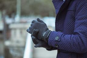 img 1 attached to 🧤 EEM Thinsulate Gloves with Thermal Lining - Men's Accessories for Optimal Warmth and Comfort