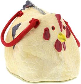 img 1 attached to Rubber Chicken Purse Hen Handbag