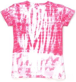 img 1 attached to 🌈 Trendy Tie Dye T-Shirts for Girls with Positive Vibes Graphics