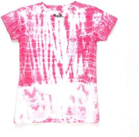 img 2 attached to 🌈 Trendy Tie Dye T-Shirts for Girls with Positive Vibes Graphics