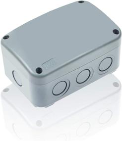 img 4 attached to Dustproof Waterproof 🔒 Universal Electrical Enclosure 125X86X62Mm