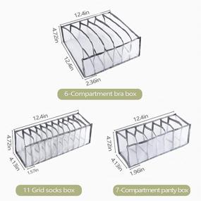 img 3 attached to Разделители-органайзеры для нижнего белья Складные отделения