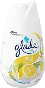 img 1 attached to Освежитель воздуха Glade Solid: Длительный лимонно-свежий дезодорант для дома и ванной комнаты, 6 унций