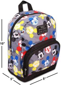 img 1 attached to Disney Mickey Mouse Backpack Shoulder