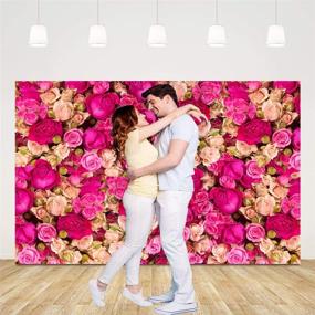 img 2 attached to Photography Backdrop Valentines Background Decoration