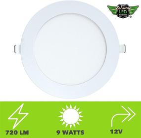 img 2 attached to 5 Pack Leisure LED RV Boat Recessed Ceiling Light 720 Lumen Super Slim LED Panel Light DC 12V 5