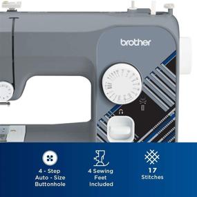 img 2 attached to Brother LX3817 Lightweight Full Size Machine Sewing