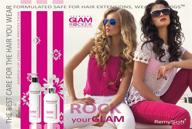 🌟 remysoft glam rocker duo: hydrating cleanser & recovery cream for hair extensions, weaves, and wigs - salon formula shampoo and conditioner combo with gentle, sulfate-free lather logo