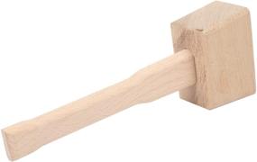 img 3 attached to Bopfimer Carpenter Wooden Mallet Woodworking