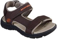 👟 ultimate comfort and style: skechers supreme river blast sneaker medium boys' shoes logo