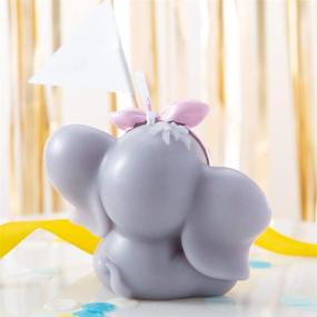 img 1 attached to 🐘 Cute Baby Elephant: Perfect Party and Shower Favor for Baby Girl Birthdays and Weddings!