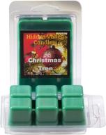 hidden valley candles christmas tree2 pack: double-scented wax melts for capturing the magic of christmas morning all season long with a delightful pine aroma logo