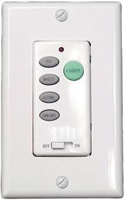 img 1 attached to Universal Ceiling Fan Control - Litex WCI-100 Wall Command with Full Range Dimmer and Three Speeds