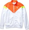 puma iconic track jacket white logo