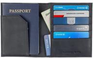 leather passport holder travel wallet travel accessories and passport covers logo