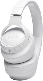 img 1 attached to 🔊 JBL Tune 710BT Wireless Over-Ear Headphones - Bluetooth Headphones with Mic, 50 Hour Battery, Hands-Free Calls, Portable (White)