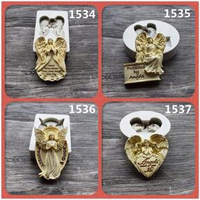 img 2 attached to Силиконовая помадка Angel для украшения шоколадной помадки