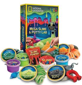 img 4 attached to 🔮 NATIONAL GEOGRAPHIC Slime Putty Glow: A Mesmerizing Sensory Experience