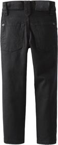 img 1 attached to Little Dungarees Straight Jeans – Classic Boys' Clothing for Everyday Style