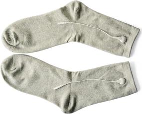 img 2 attached to Optimize Blood Circulation with 3 Pairs of Tens/EMS Massage Socks featuring Silver Conductivity