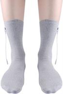 optimize blood circulation with 3 pairs of tens/ems massage socks featuring silver conductivity логотип