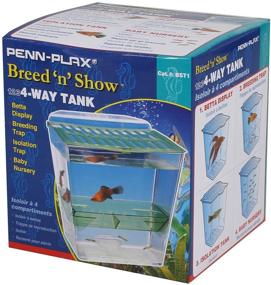 img 4 attached to Penn-Plax Multipurpose Fish Tank: Innovative Enclosure for Breeding, Fry Nursery, and Isolation in Established Aquariums - Breed N’ Show Trap