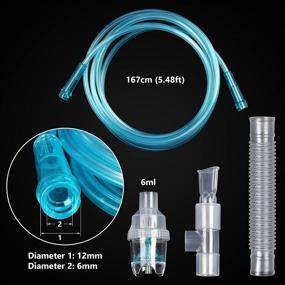 img 2 attached to 🌬️ Convenient Disposable T-Mouthpiece Sets for All Ages, Ideal for Travel and Home Use - TBWFY
