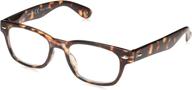 🌈 rainbow bright soft square reading glasses- tortoise shell frames- peepers by peeperspecs, 45 strength + 2.25 magnification logo