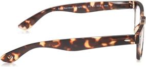 img 2 attached to 🌈 Rainbow Bright Soft Square Reading Glasses- Tortoise Shell Frames- Peepers by PeeperSpecs, 45 Strength + 2.25 Magnification