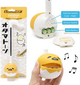 img 2 attached to 🎵 Maywa Denki Official Licensed Otamatone Special Edition Sanrio (Gudetama) - Electronic Musical Toy Synthesizer Instrument (Includes Song Sheet & English Instructions)
