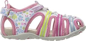 img 1 attached to 👧 Geox Girls Roxanne Fuchsia Little Girls' Shoes: Comfort meets Style