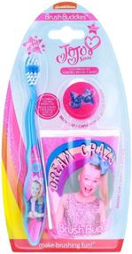 img 3 attached to 🪥 JoJo Pink Toothbrush Set - 4SGM, Multi-Pack