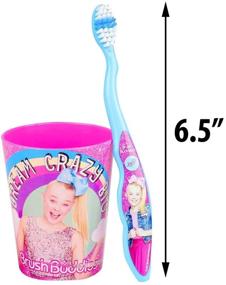 img 1 attached to 🪥 JoJo Pink Toothbrush Set - 4SGM, Multi-Pack