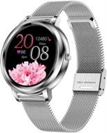 🌸 women's smart watch: fitness tracker with heart rate, blood pressure & sleep monitor - waterproof activity tracker with step, distance & calorie counter логотип