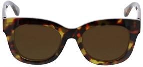 img 3 attached to Peepers by PeeperSpecs Women's Center Stage Sun Tortoise Polarized Oversized Sunglasses - No Correction, 51+0