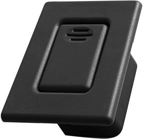 img 3 attached to 🚗 Premium Back Seat Latch Release Handle for Folding Rear Row Bucket - Fits 00-06 Silverado, Tahoe, Avalanche, Suburban, Sierra, Yukon, Escalade - Replaces GM 12477396 Button Lock Cover Accessories, Black