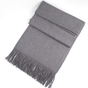 img 2 attached to Tonten Cashmere Shawl Winter Pashmina Women's Accessories in Scarves & Wraps