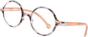 img 1 attached to 👓 Retro Round Blue Light Blocking Glasses: Women's Reading Glasses & Men's Readers