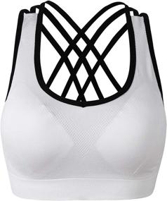 img 3 attached to HIVOF Womens Seamless Removable Bra，Back Outdoor Recreation and Outdoor Clothing