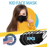 pack of 5 fanwat children's face masks logo