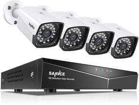 img 4 attached to 🎥 SANNCE 4CH 1080P Full HD Security Camera System with 4pcs 1920TVL Outdoor CCTV Cameras, Easy PoE Installation, Plug & Play Network Video Surveillance System-NO HDD