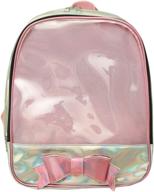 gk backpack bowknot hologram transparent outdoor recreation for camping & hiking logo