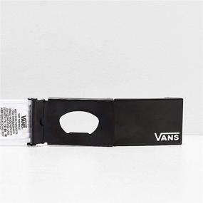 img 1 attached to Men's VANS Deppster Belt in Black and Charcoal Shades - Enhancing your Style with Top-quality Accessories