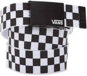 img 3 attached to Men's VANS Deppster Belt in Black and Charcoal Shades - Enhancing your Style with Top-quality Accessories