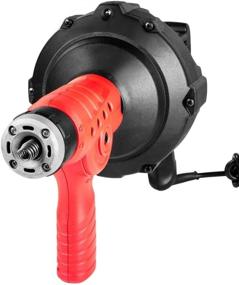 img 3 attached to 🔌 Powerful Electric Handheld Drain Auger 25’/7m Auto-Feed Cord with Replaceable Cable, Flexible Snake Clog Cleaner for Plumbing Pipes (3/4" to 2"/19-50mm) in Kitchen Sinks, Toilets, Tubs, and Showers, Equipped with LED Light