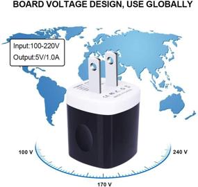 img 2 attached to 10-Pack Wall Adapter, UorMe 1A 5V Single Port Charger Power USB Plug Charging Cube Block Box for iPhone 12 SE (2020) 11 X 8 7 6S 6, Galaxy A21 Note20 A71 A51 A31 S10e S9 S8 Note 9 8 S7 Edge, G8