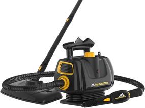 img 4 attached to 🧽 McCulloch MC1270 Portable Power Cleaner: Floor Mop, Variable Steaming, 16-Piece Accessory Set - All-Natural, Chemical-Free Cleaning (Black)