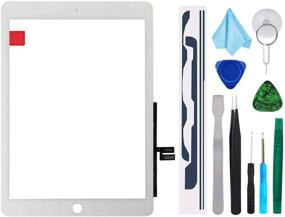 img 4 attached to 📱 10.2" White Touch Screen Replacement for iPad 7th 8th Gen A2197 A2198 A2200 A2270 A2428 A2429 A2430+Toolkit